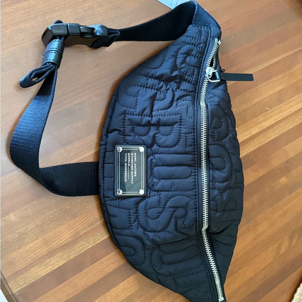 Black Quilted Crossbody Bag